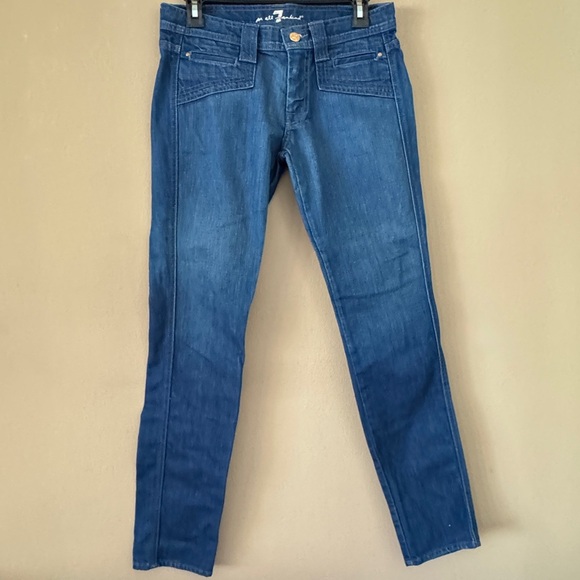 7 For All Mankind Jeans Size 27 - Picture 1 of 8